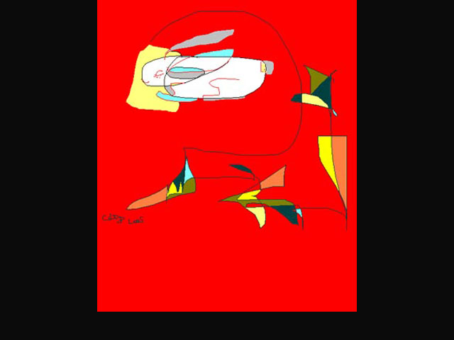 Red rabbit