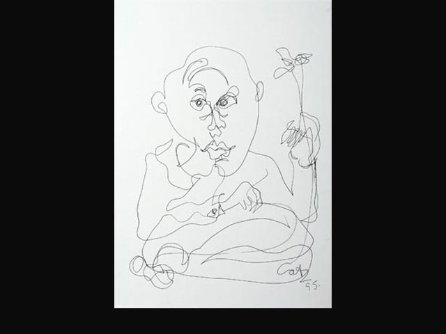 Angry Plaything – ink 35 x 25 cm Angry Plaything – ink 35 x 25 cm