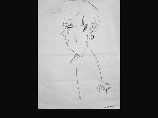 Lacan – ink technique 45 x 35 cm Lacan – ink technique 45 x 35 cm