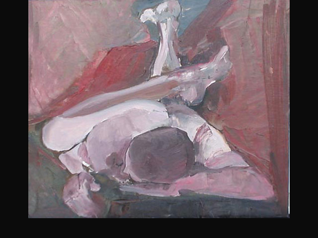 Mind Wandering – oil 70 x 50 cm