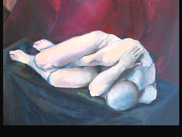 “Soledad” óleo s/tela 70x50 cm.