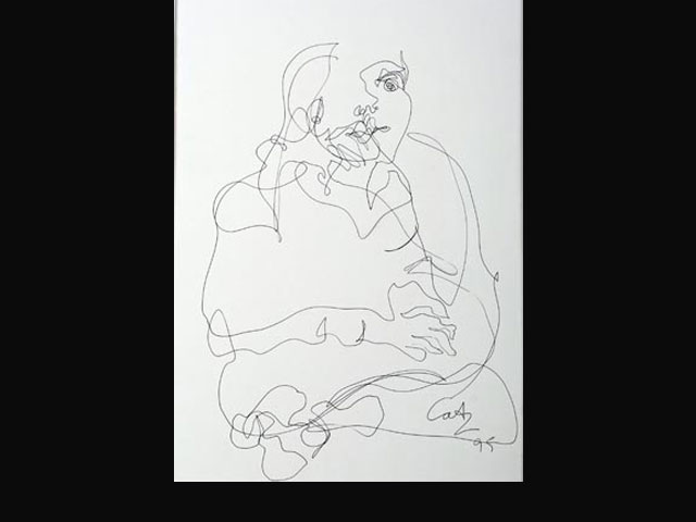 “No me creas” tinta - 35x25 cm. “No me creas” tinta - 35x25 cm.